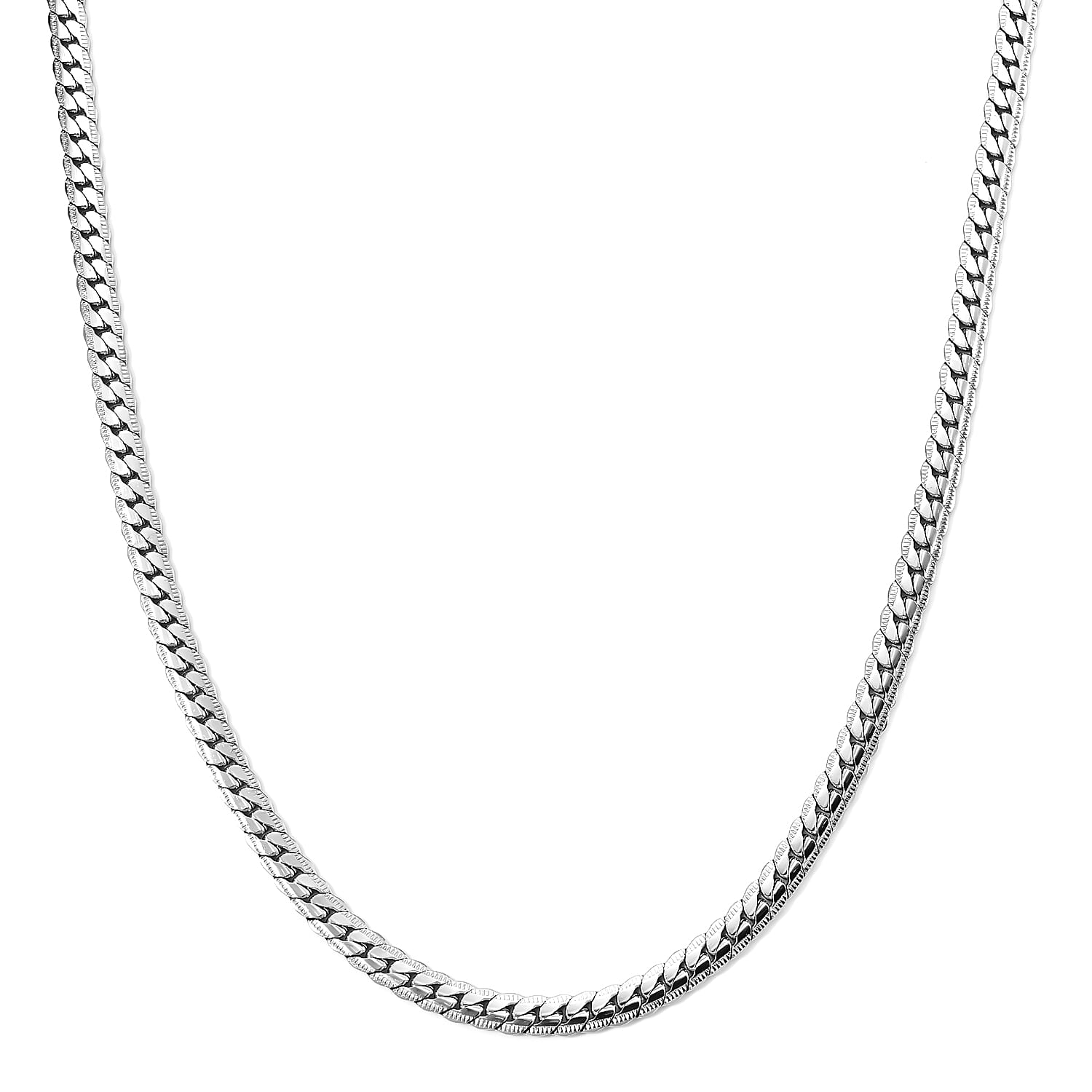 Necklace in Stainless Steel 24 Inches