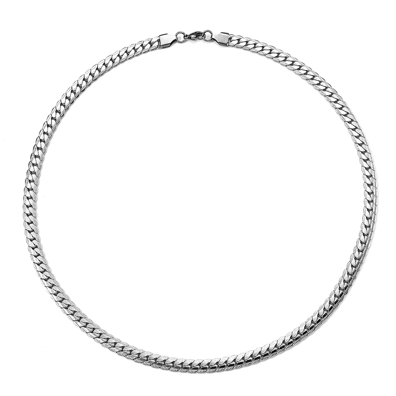 Necklace in Stainless Steel 24 Inches