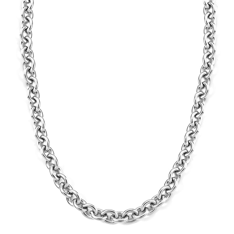 Necklace in Stainless Steel 19 Inches