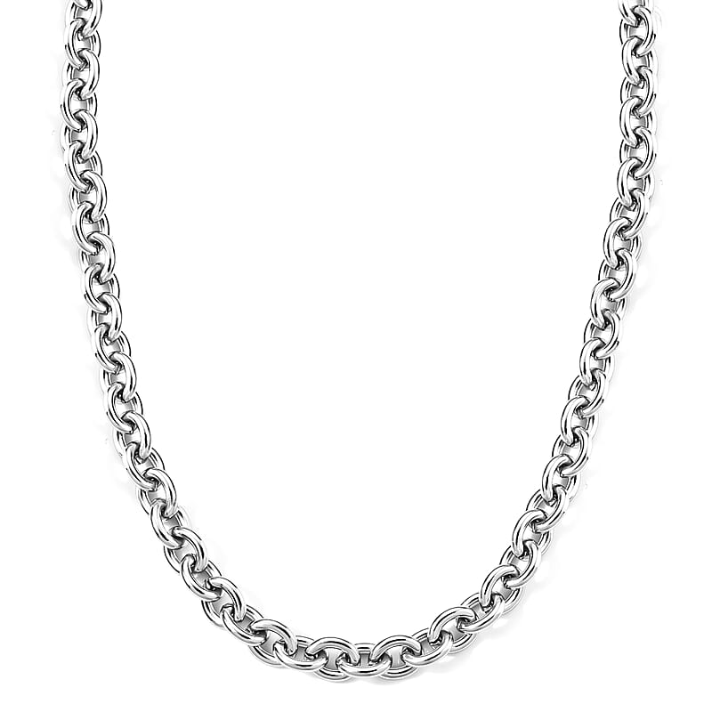 Necklace in Stainless Steel 19 Inches
