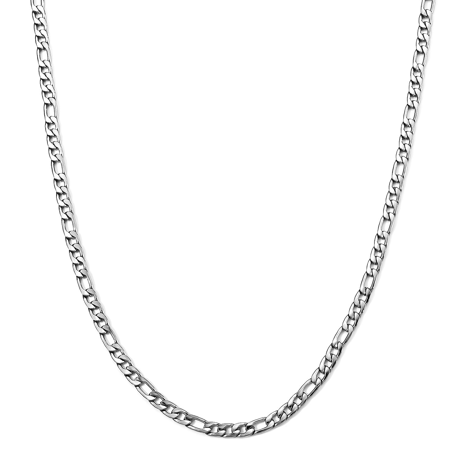 Necklace in Stainless Steel 23.5 Inches