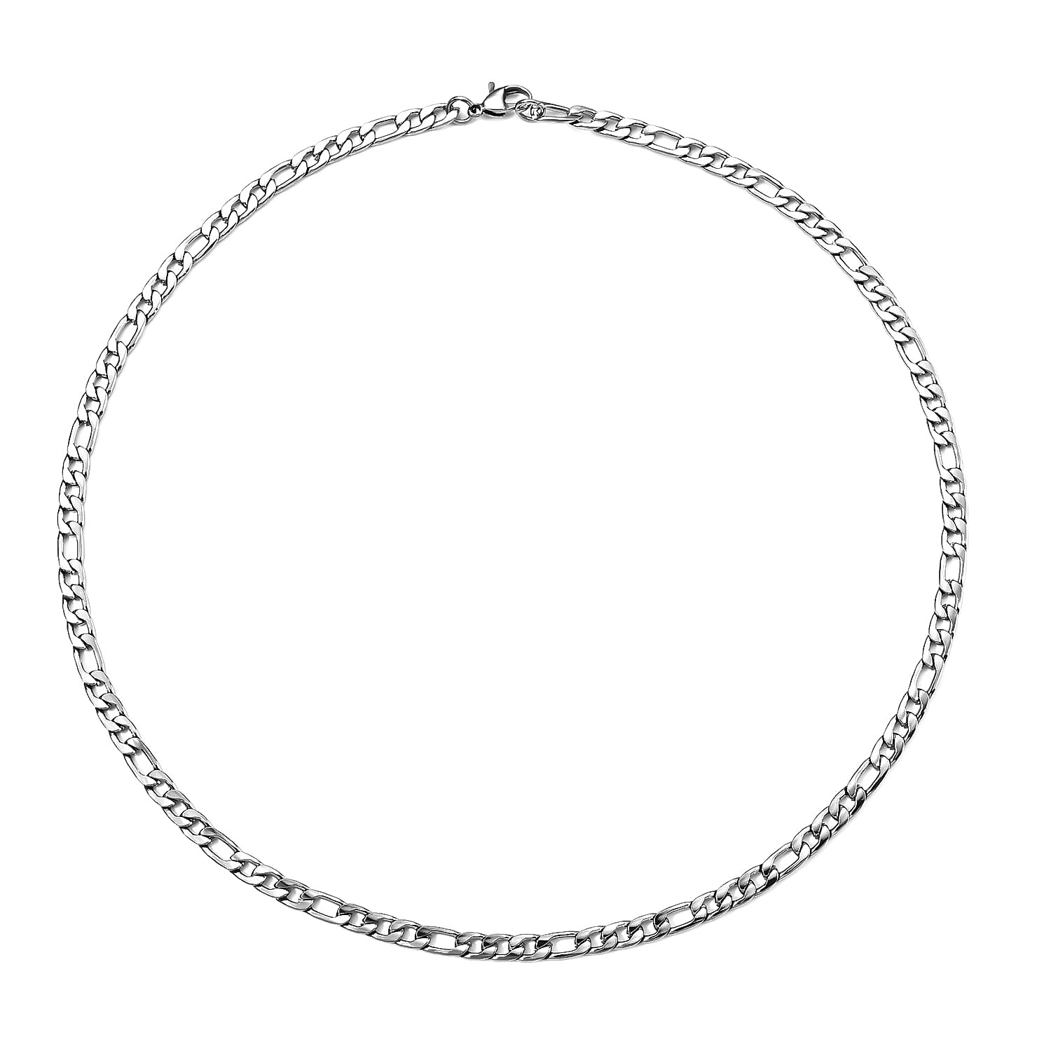 Necklace in Stainless Steel 23.5 Inches