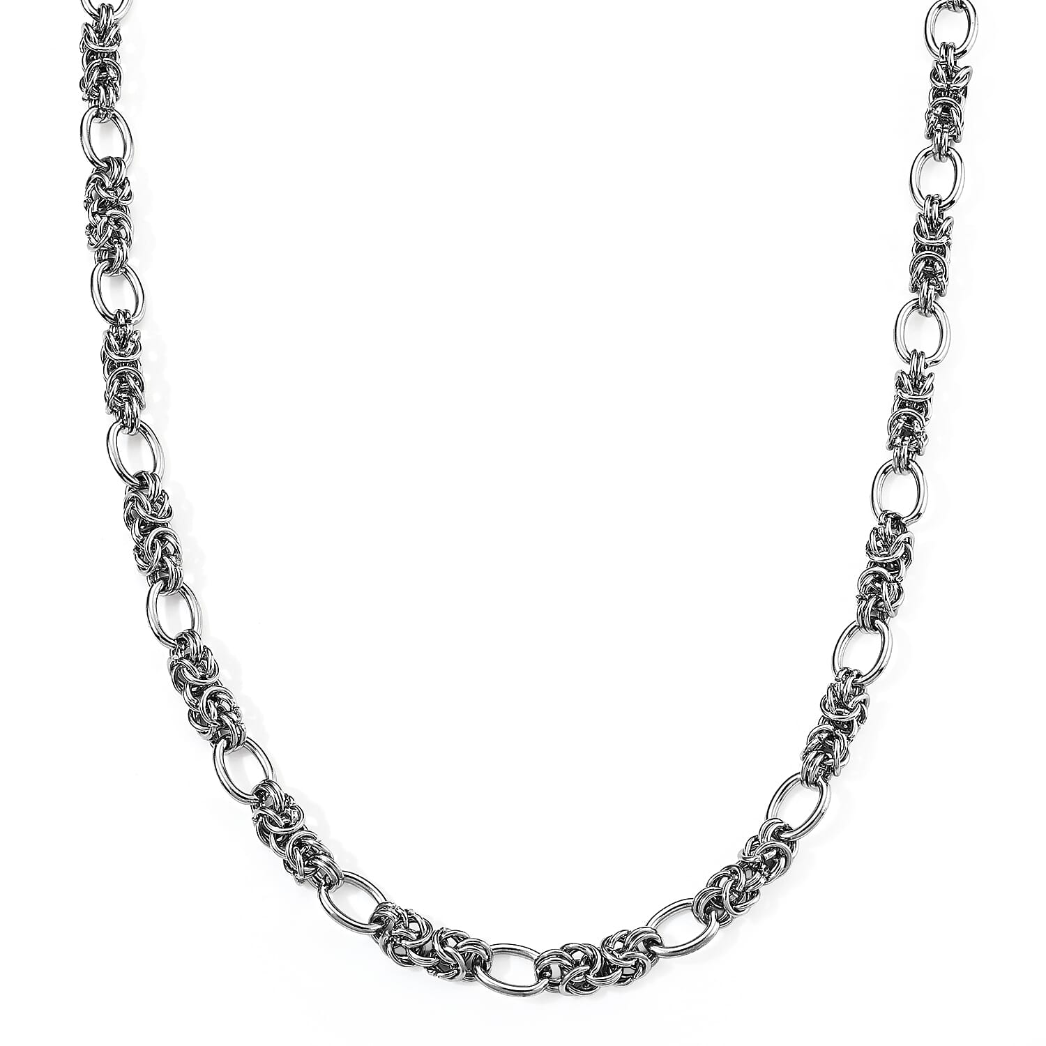 Necklace in Stainless Steel 24 Inches