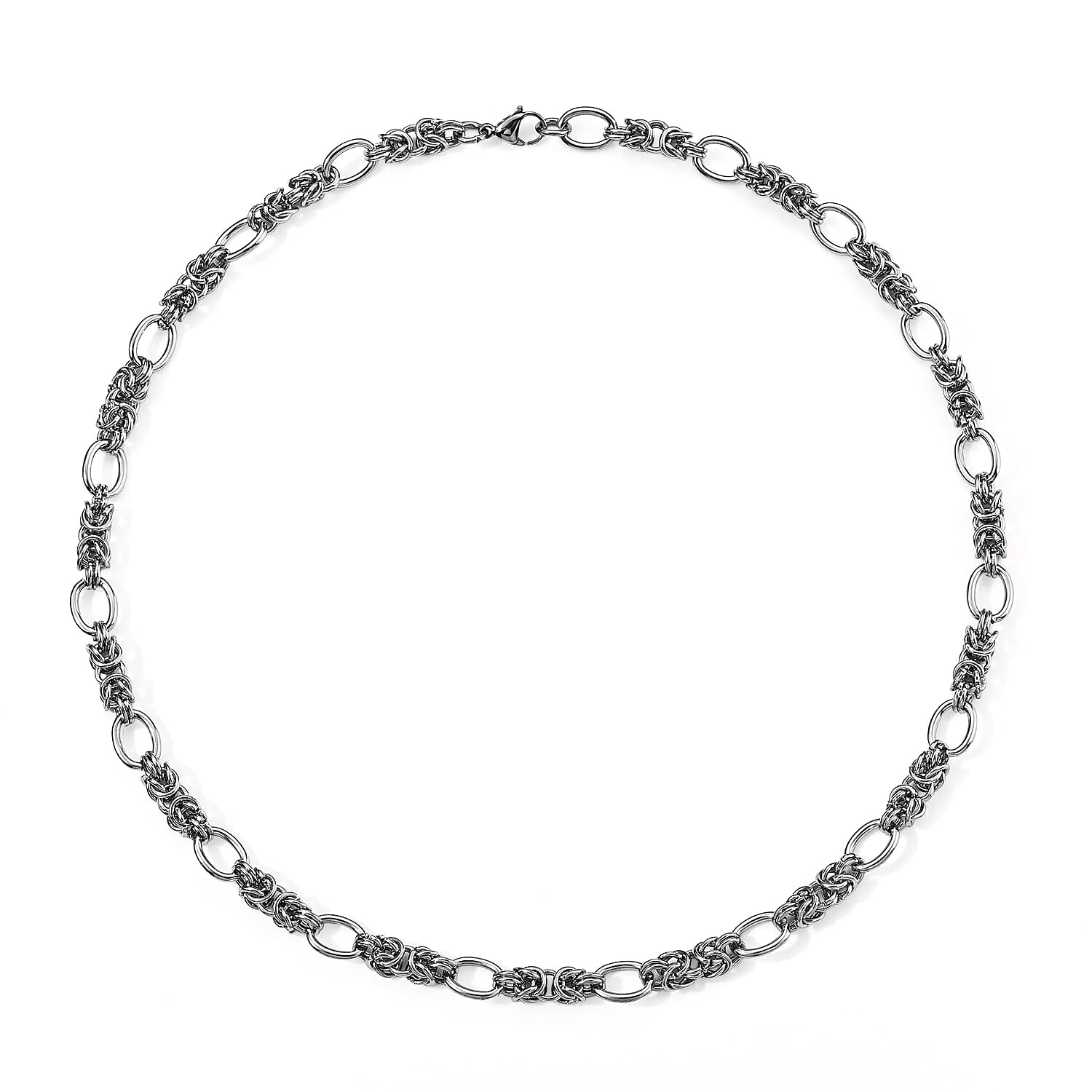 Necklace in Stainless Steel 24 Inches