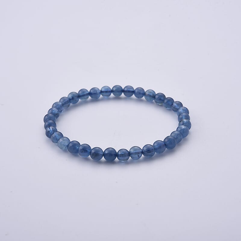 Santa Maria Aquamarine 40.00 ctw Beaded Stretch Bracelet