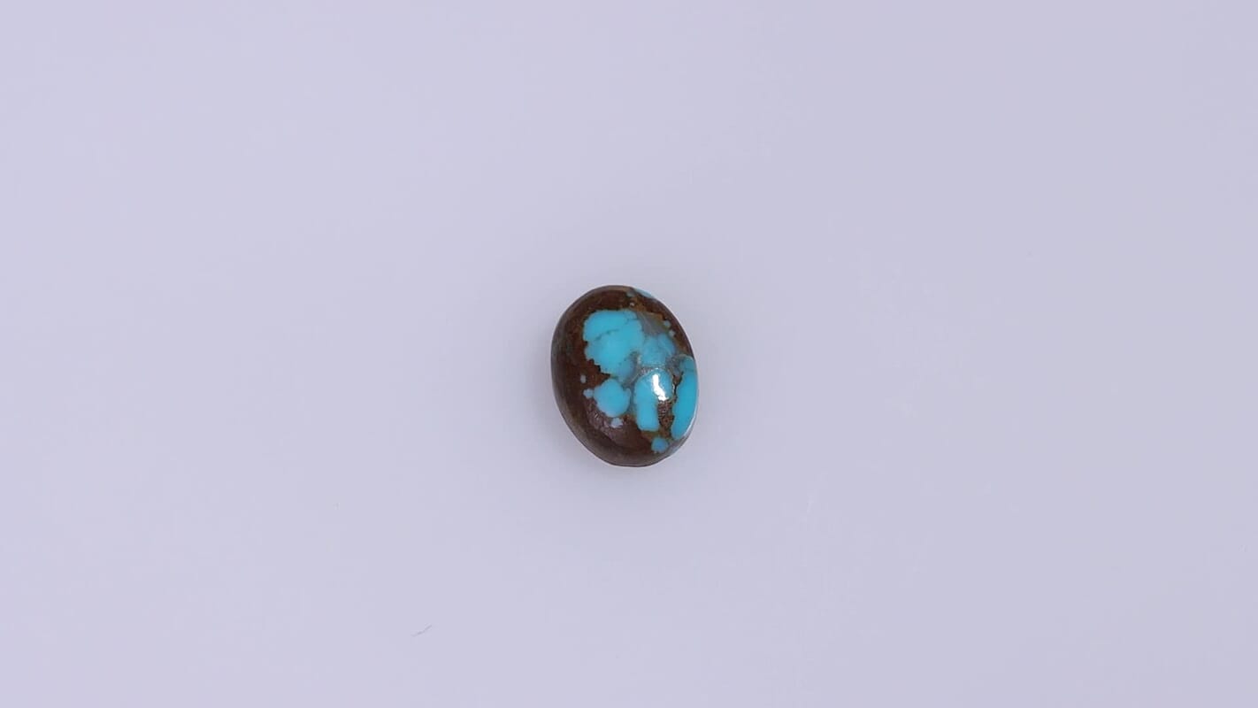 AA Blue Moon Turquoise (Ovl 9x7 mm) 1.57 ctw