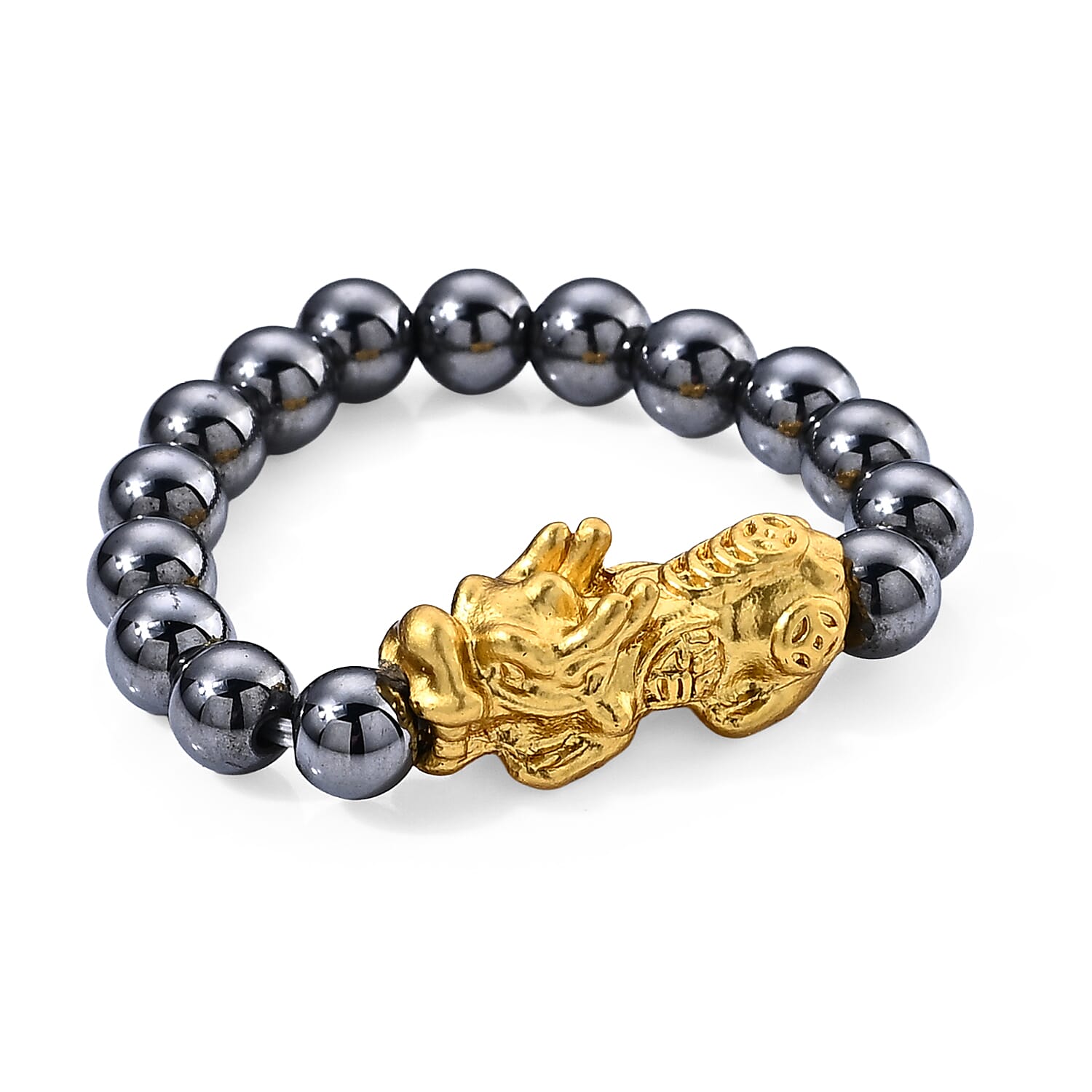 Terahertz 10.00 ctw Beaded Stretch Ring