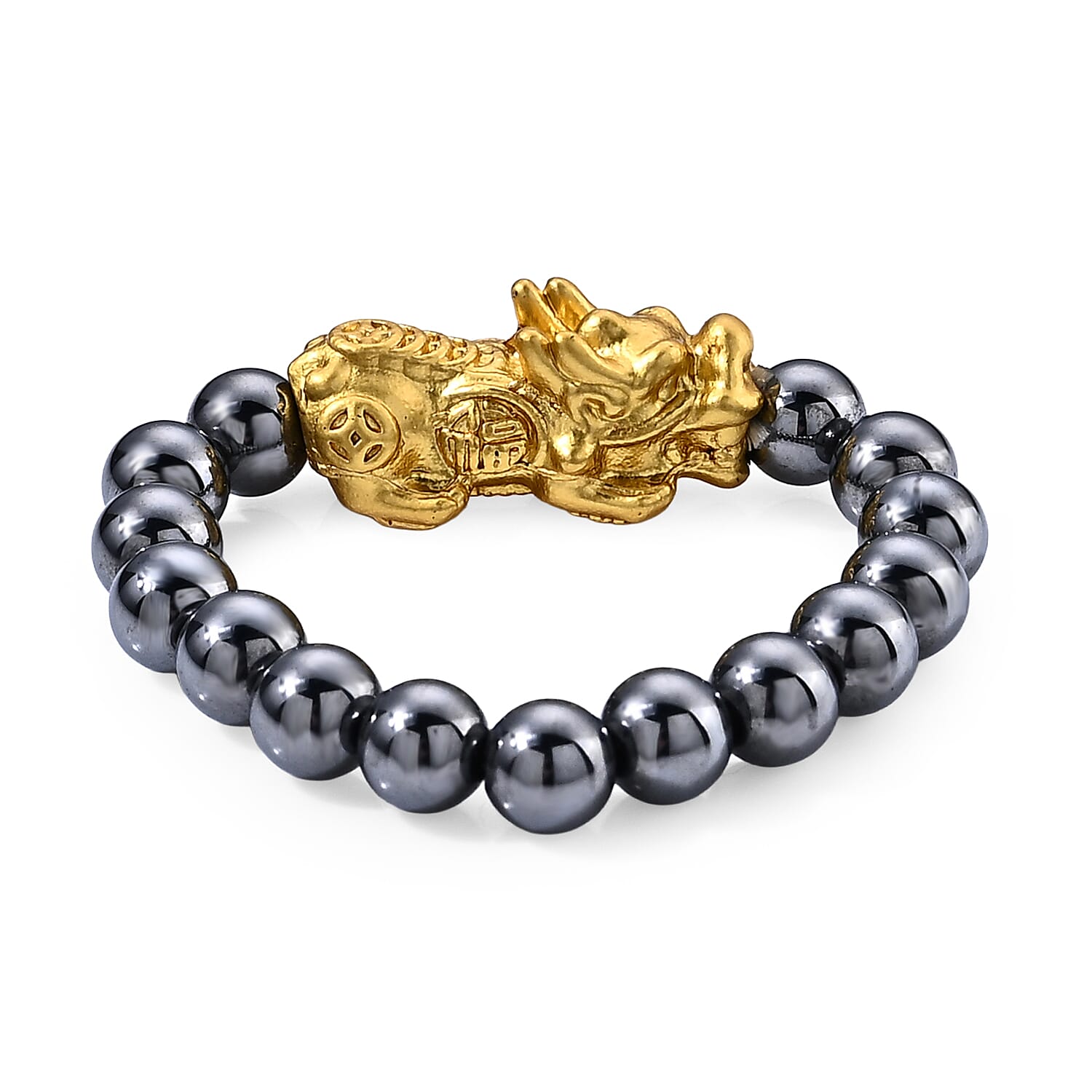 Terahertz 10.00 ctw Beaded Stretch Ring