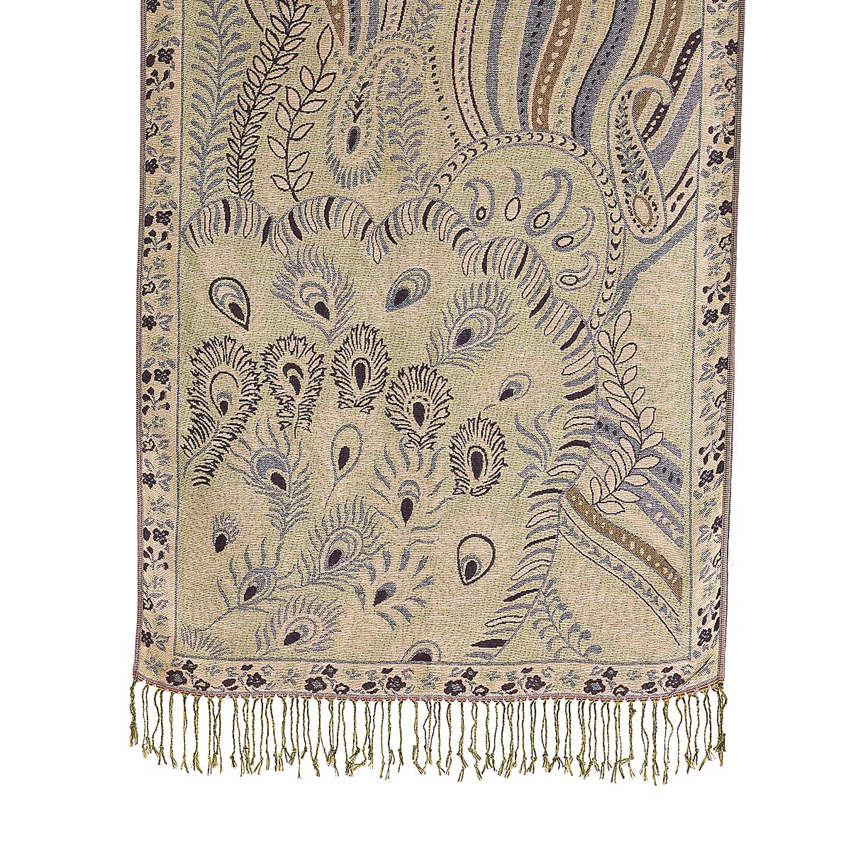 La Marey Purple Set of 3 Jacquard Scarf