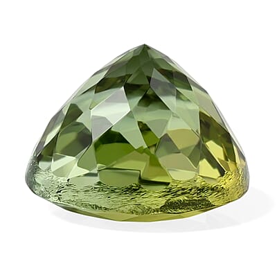AAAA Cruzeiro Olive Tourmaline (Rnd Free Size) 1.00 ctw