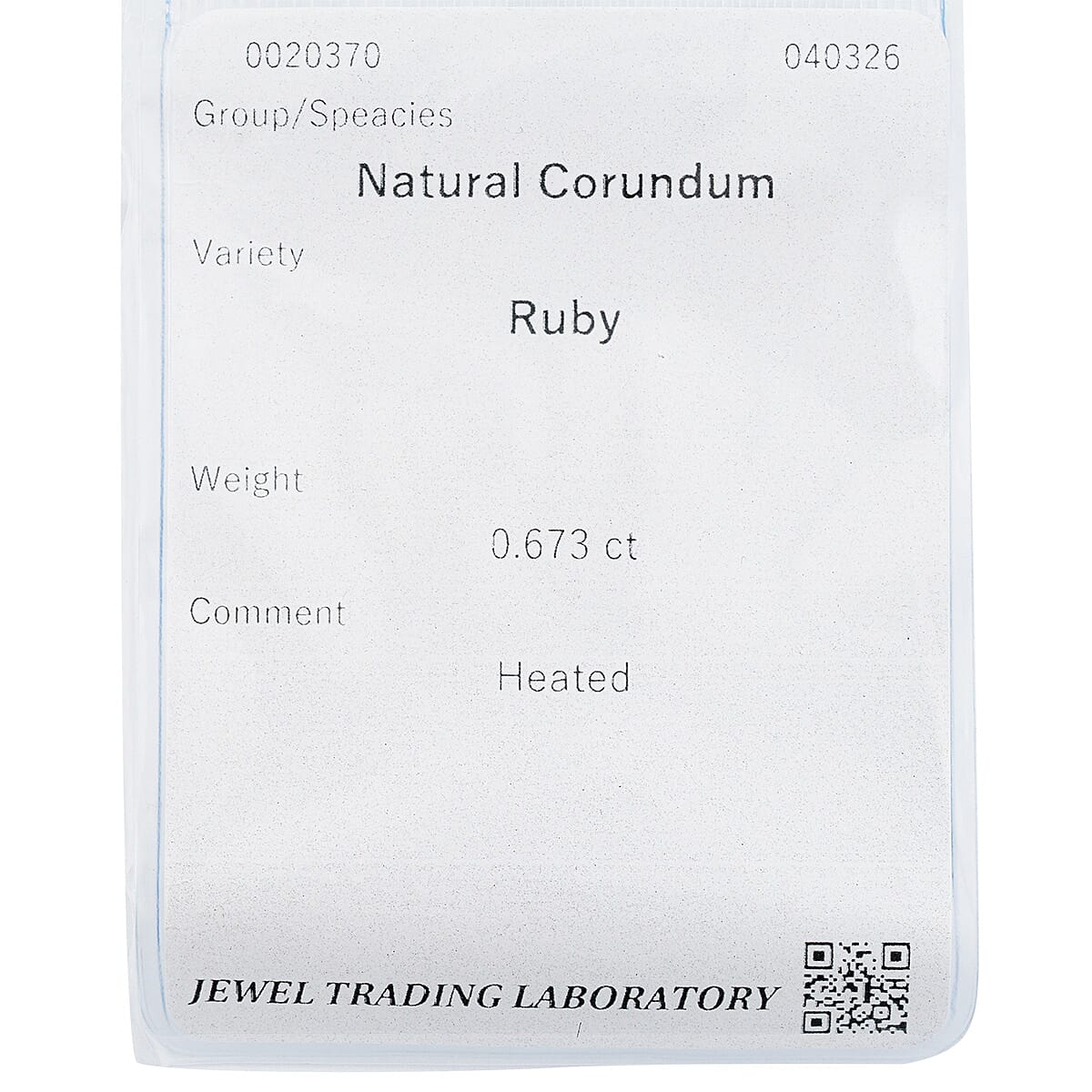 Certified and Appraised AAAA Ruby (Cush Free Size) 0.50 ctw image number 1