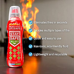 Lifesafe Technologies StaySafe All-in-1 Fire Extinguisher