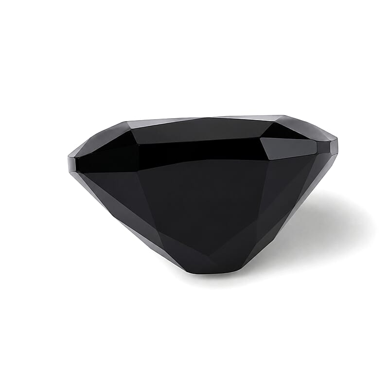 Thai Black Spinel (Cush 10x8 mm) 4.06 ctw