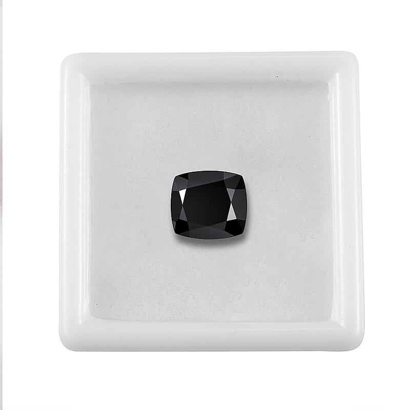 Thai Black Spinel (Cush 10x8 mm) 4.06 ctw