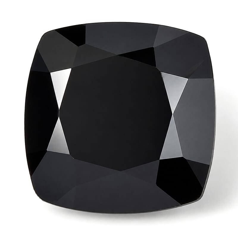 Thai Black Spinel (Cush 11x11 mm) 7.48 ctw