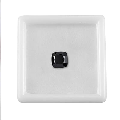 Thai Black Spinel (Cush 11x11 mm) 7.48 ctw