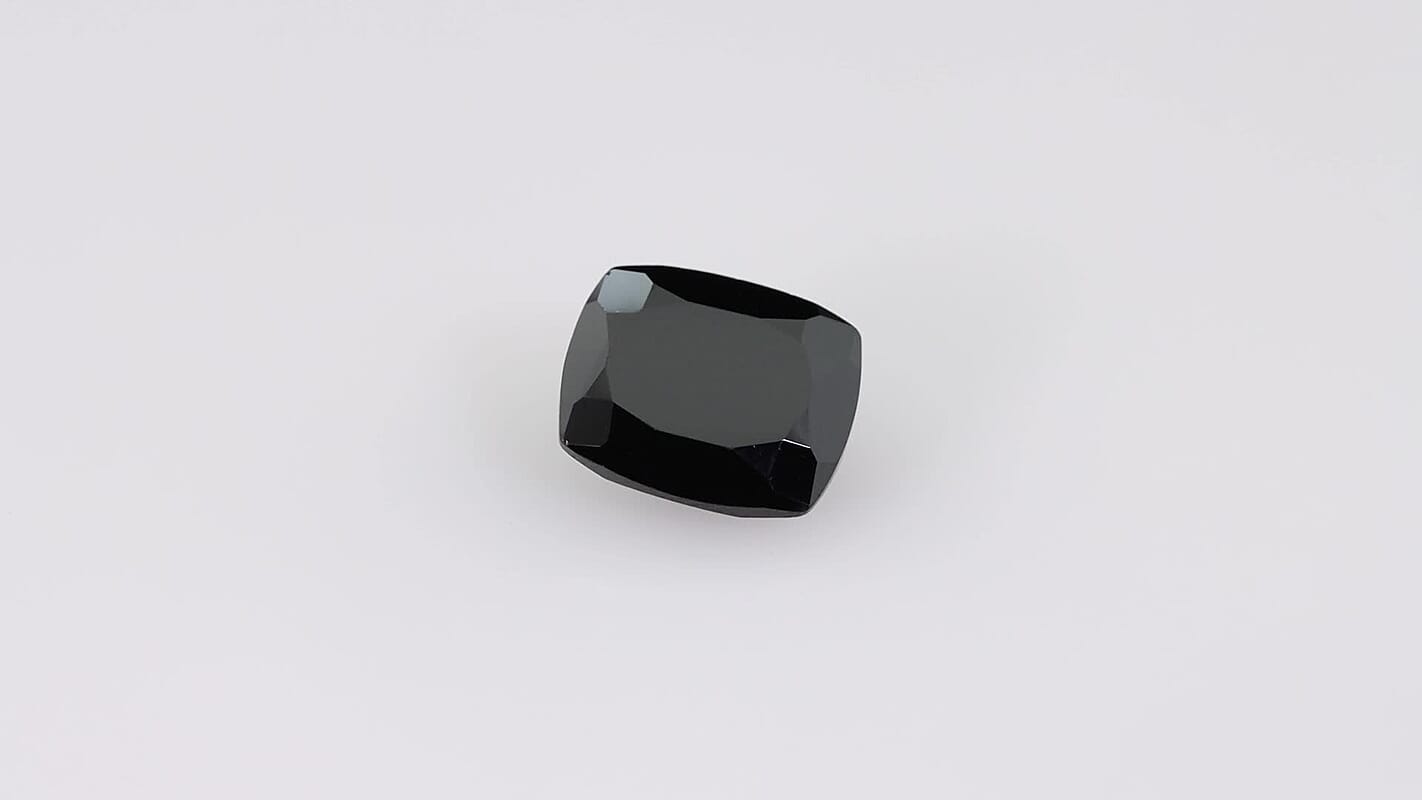 Thai Black Spinel (Cush 12x10 mm) 5.49 ctw
