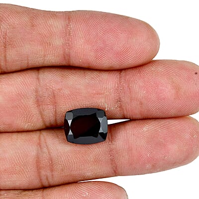 Thai Black Spinel (Cush 12x10 mm) 5.49 ctw