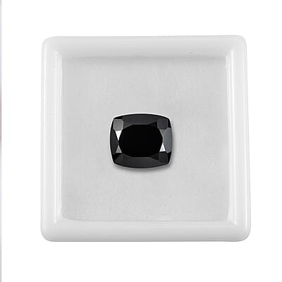 Thai Black Spinel (Cush 12x10 mm) 5.49 ctw