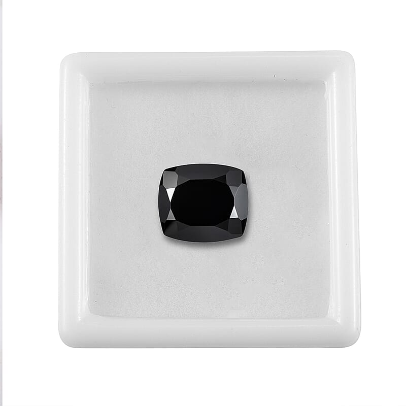 Thai Black Spinel (Cush 12x10 mm) 5.49 ctw