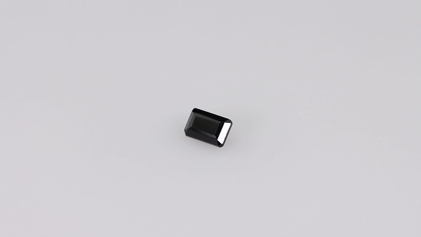 Thai Black Spinel (Oct 6x4 mm) 0.78 ctw
