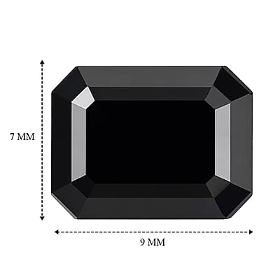 Thai Black Spinel (Oct 9x7 mm) 2.47 ctw