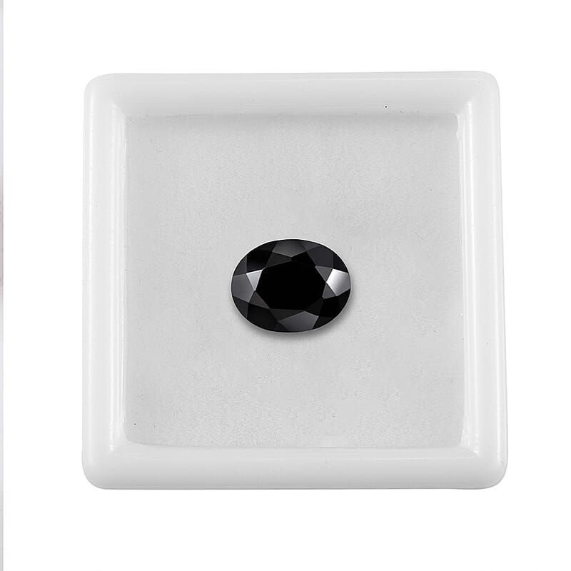Thai Black Spinel (Ovl 11x9 mm) 4.03 ctw