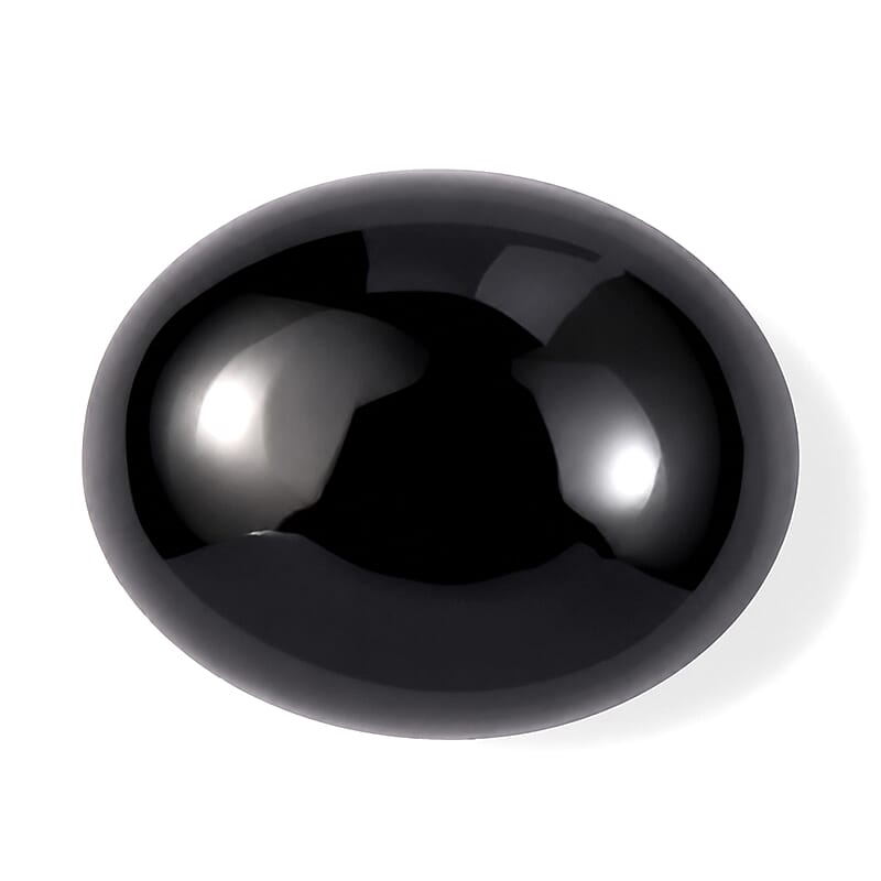 Thai Black Spinel (Ovl 9x7 mm) 2.66 ctw