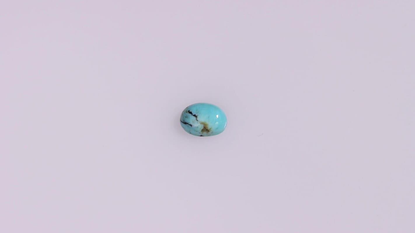 AA Blue Moon Turquoise (Ovl 7x5 mm) 0.76 ctw