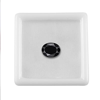 Black Obsidian (Ovl 10x8 mm) 1.93 ctw