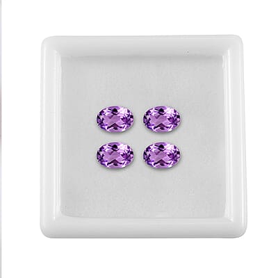 Bolivian Amethyst Set of 2 (Ovl 7x5 mm) 1.24 ctw