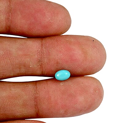 Blue Ridge Turquoise Set of 4 (Ovl 6x4 mm) 1.47 ctw