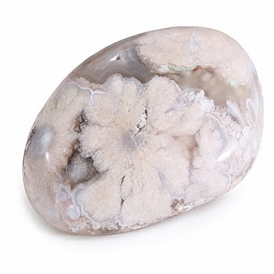 Flower Agate Palm Stone 990ctw