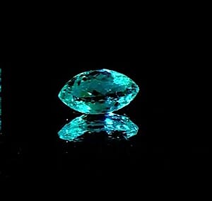 Certified and Appraised AAAA Paraiba Tourmaline (Mrq Free Size) 1.00 ctw