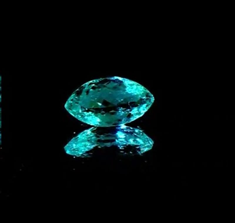 Certified and Appraised AAAA Paraiba Tourmaline (Mrq Free Size) 1.00 ctw