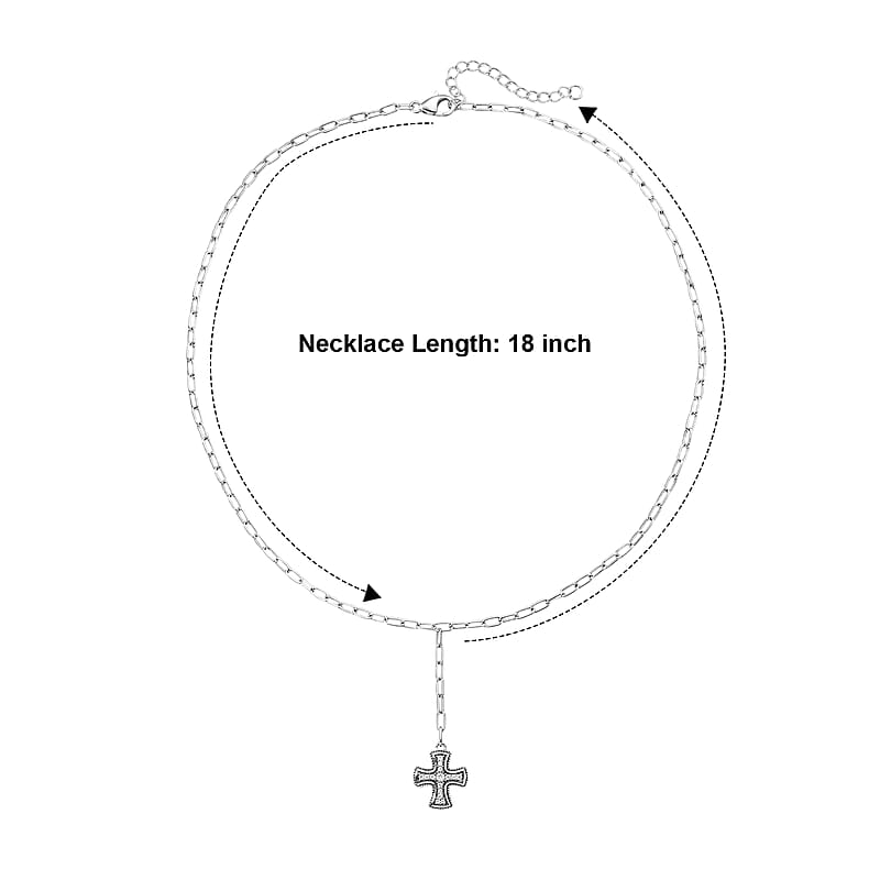 D'Joy Passport to Israel Artisan Crafted White Zircon 0.35 ctw Necklace (18 Inches) in Sterling Silver