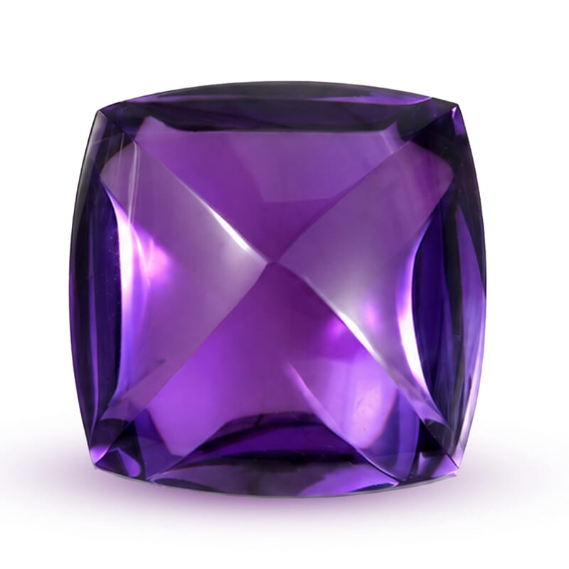 AA Moroccan Amethyst (Cushion) 13.49 ctw