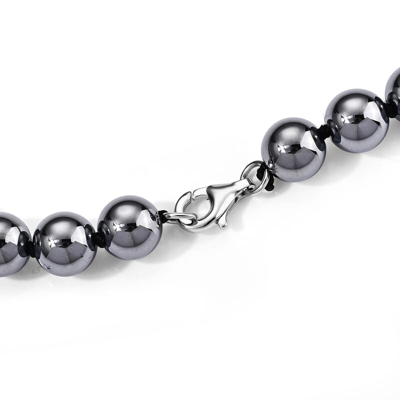 EverTrue Terahertz and Simulated Diamond 565.01 ctw Pendant Necklace in Platinum Bond 20 Inches