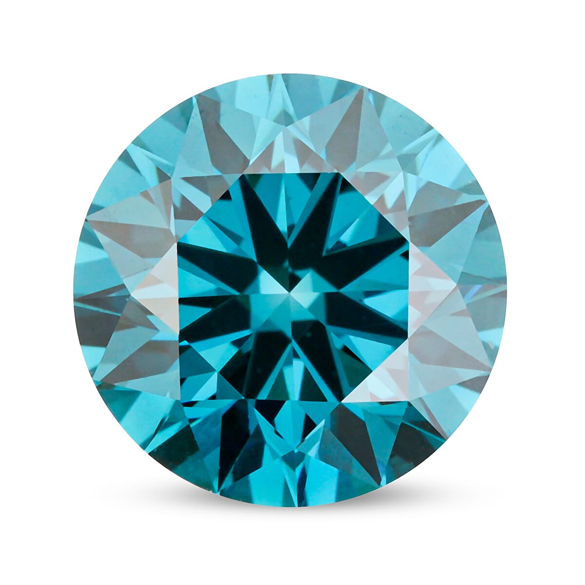 Lab Grown Blue Diamond (VS) (Rnd 9.25 mm) 3.03 ctw