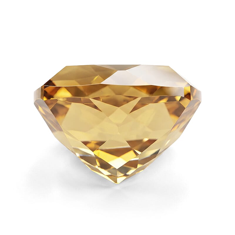 Brazilian Citrine (Cush 10x10 mm) 4.37 ctw