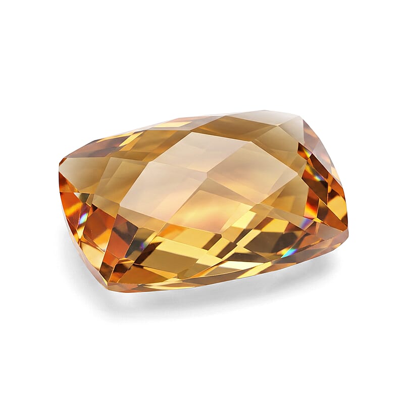 Brazilian Citrine (Cush 12X10 mm) 3.88 ctw