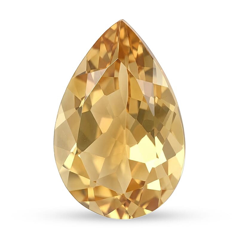 Brazilian Citrine (Pear 12x8 mm) 2.13 ctw