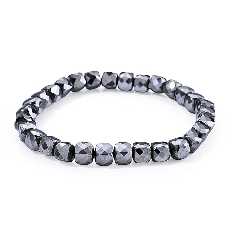 Terahertz 50.00 ctw Beaded Stretch Bracelet