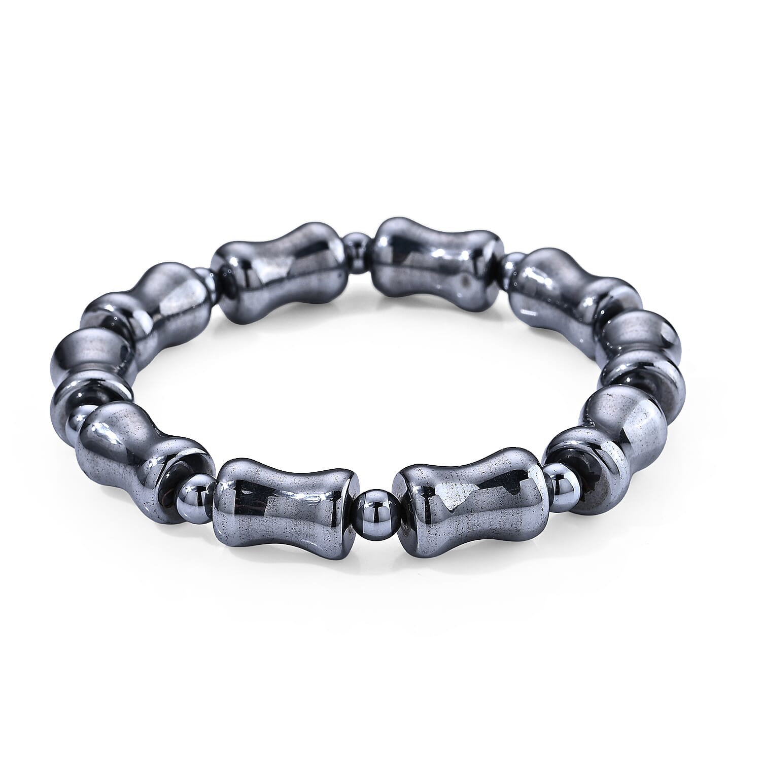 Terahertz 100.00 ctw Beaded Stretch Bracelet