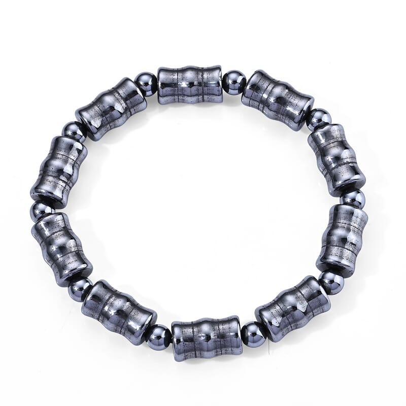 Terahertz 90.00 ctw Beaded Stretch Bracelet