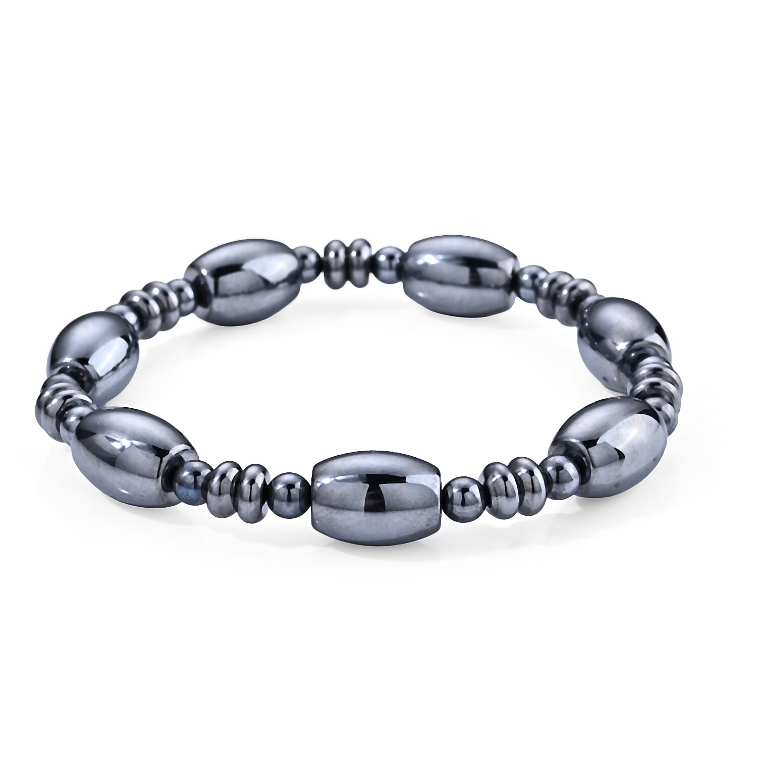 Terahertz 80.00 ctw Beaded Stretch Bracelet