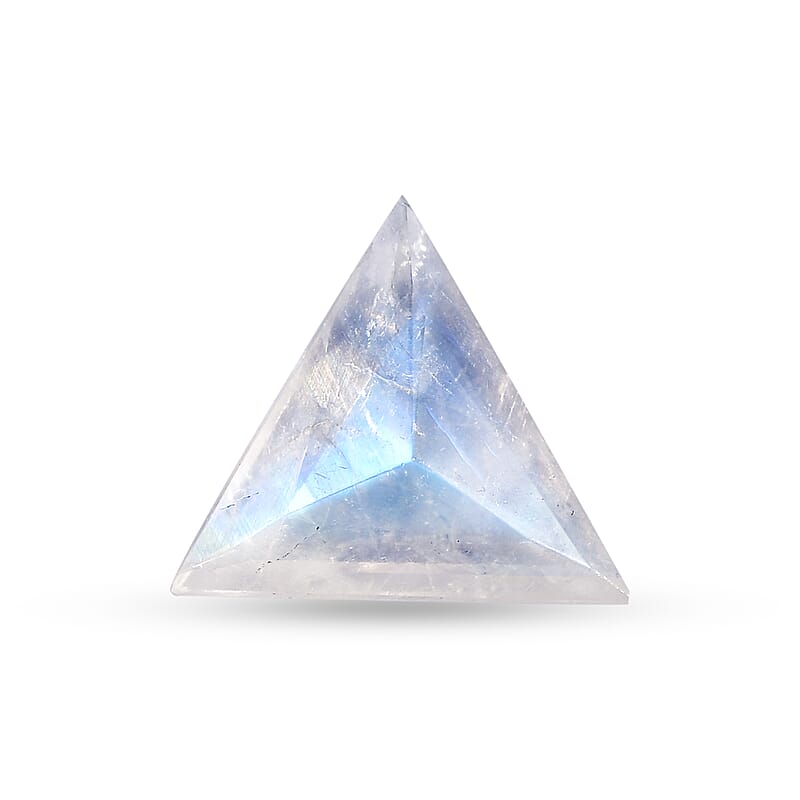 AA Rainbow Moonstone (Tril 10.5 mm) 2.38 ctw