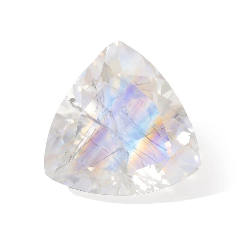 Rainbow Moonstone (Trillion) 1.46 ctw