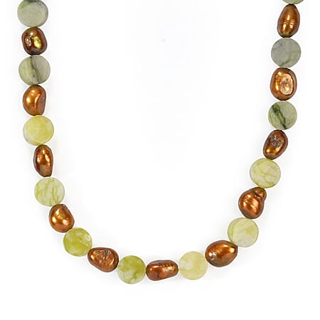 Brown Dyed Pearl - Product card gallery slide 1 (10266727121209)