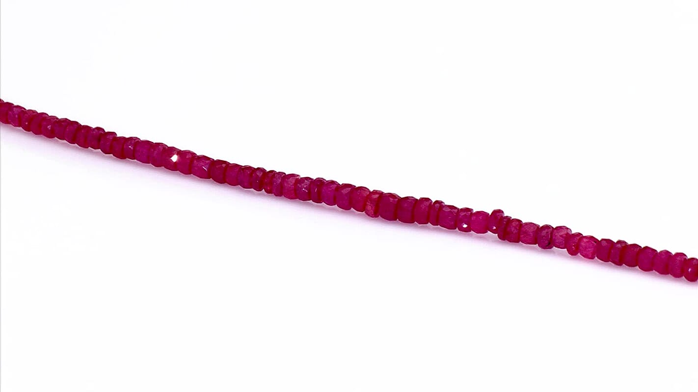 D'Joy Niassa Ruby  Necklace (Size - 18) in 18K YG VermeilSterling Silver 73.00 ctw  8688820